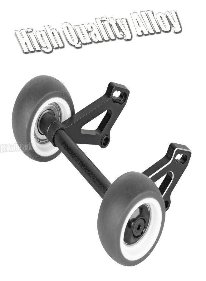 BRCatWPark Aluminum Wheelie Bar Set Upgrades Part for 1/8 Kraton 6S V6,Alloy Wheelie Bar Hops Up Upgrades Part,Black - Image 3